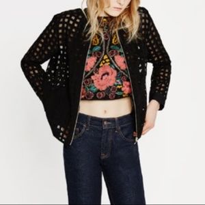 Zara Organza Sheer Jacket - image 1